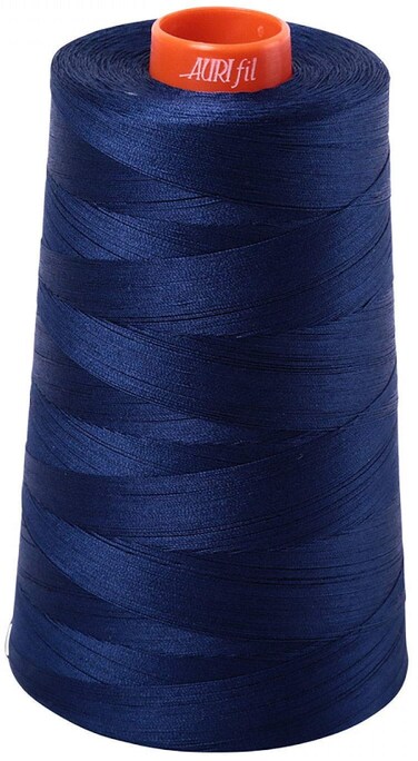 Aurifil 50WT Cotton Thread 6,452yd - Dark Navy