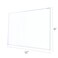 Deflecto Wall Art Display Frame, Horizontal, 12" X 9", Clear (683301)