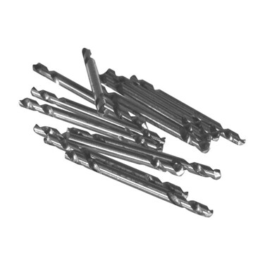 Astro Pneumatic Tool 1/8" Stubby Double Ended Drill Bits - 12 Pack (9012)