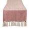 Dii Woven Basic Tabletop Collection, Chevron Table Runner, 15X72, Barn Red