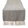 Dii Woven Basic Tabletop Collection, Chevron Table Runner, 15X72, Black