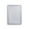 Deflecto Wall Mounted Display Frame, 18 X 24 Inches, Satin Finish Aluminum Frame