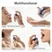 Jjkmall 50ML Gradient Blue Glass Perfume Spray Bottle