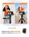 Aodelan For Sony Tripod with Rechargeable Remote Control with OLED Screen