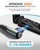 Aodelan For Sony Tripod with Rechargeable Remote Control with OLED Screen