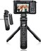 Aodelan For Sony Tripod with Rechargeable Remote Control with OLED Screen