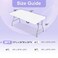 Abccanopy 6FT Spandex Table Cover, Stretch Fitted Tablecloth, Light Green