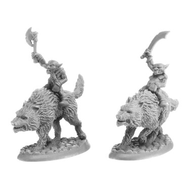 Reaper Goblin Wolfriders (2)