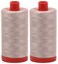 Aurifil 2-Pack - 50WT - Ermine (2312) Solid - Mako Cotton Thread - 1422 Yards Each