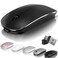 Kovess Bluetooth Wireless Mouse for Mac Air Macbook Pro Laptop PC Pad with Jiggler