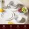 Home VSS Homevss, Bone China Cone Shape, Elegance White 20PC Dinnerware Set
