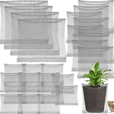Shimeyao 26 Pcs Root Gopher Protector Baskets, Stainless Steel Wire Mesh