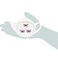 Wskc Tea Bag Holder Dish, Ceramic Teapot Shaped Spoon Rest for Used Tea Bag 4.5
