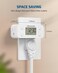 Dewenwils Indoor 24 Hour Programmable Digital Timer Outlet, 1 Outlet,2 Pack