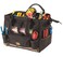 Custom Leathercraft Clc 1533 12" Tote Bag with Top Plastic Tray