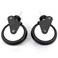 Romirus Stroller Front Wheel, Stroller Wheels Replacement Compatible with Yoyo, 2 Pack
