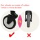 Romirus Stroller Front Wheel, Stroller Wheels Replacement Compatible with Yoyo, 2 Pack