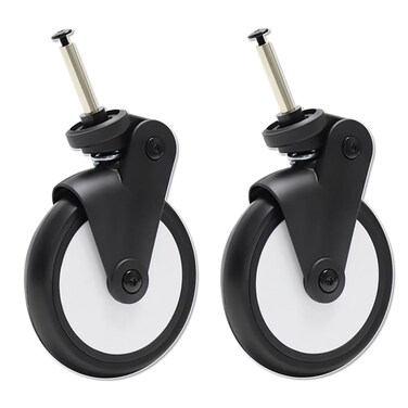 Romirus Stroller Front Wheel, Stroller Wheels Replacement Compatible with Yoyo, 2 Pack