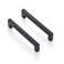 Ravinte Matte Black Square Cabinet Handles Drawer Pulls,5 Inch,50 Pack