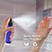 Yeuikerr 36 Pack Blue Small Spray Bottles 4 Oz/120 Ml Plastic Spray Bottles, Fine Mist Empty Small Travel Spray Bottle, Refillable Mini Sprayer Empty Bottle Bulk with 10 Funnels and 10 Labels