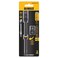 Dewalt Flextorq Socket and Socket Extension, 4 in 1, 7MM & 8MM, 10MM & 13MM, with 6 Inch Extension, Double Ended Nut Driver (Dwadendext-2Mm), Black