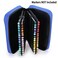 Btsky Art Marker Carrying Case Lipstick Organizer-60 Slots Canvas Zippered