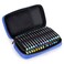 Btsky Art Marker Carrying Case Lipstick Organizer-60 Slots Canvas Zippered