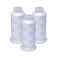 Simthread 60WT Bobbin Fill Thread Machine Embroidery Thread (White 001)