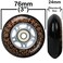Cheetah Black Wheels for Ripstick Ripstik Wave Board Abec 9 Model: Deck