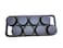 Hawok Cast Iron Cake Pan with 8 Molds
