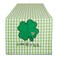 Dii St. Patrick's Day Collection Tabletop, Table Runner, 13X72, Green Plaid
