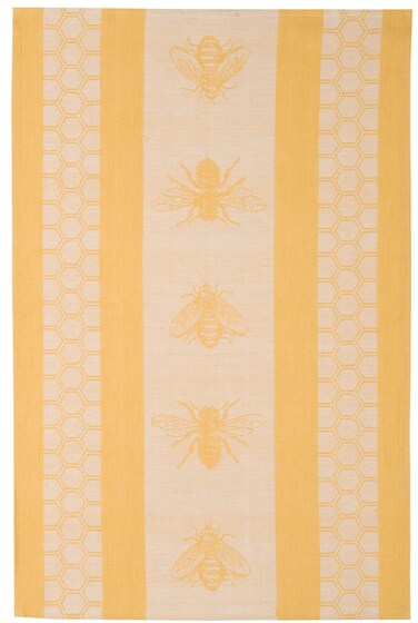 Now Designs Kitchen Jacquard Dishtowels, Yellow