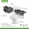 Tovolo Ice Molds Double Rocks, 2 Count