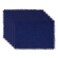 Dii Jute Burlap Collection Kitchen Tabletop, Placemat Set, 13X19, Solid Nautical Blue, 6 Count