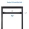 Cable Matters 1U Server Rack Shelf, 10-Inch Depth, 55LBS, Black