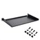 Cable Matters 1U Server Rack Shelf, 10-Inch Depth, 55LBS, Black