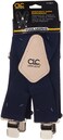 Custom Leathercraft Clc 110BLU Heavy-Duty Work Suspenders, Elastic Straps, One Size, Blue