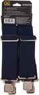 Custom Leathercraft Clc 110BLU Heavy-Duty Work Suspenders, Elastic Straps, One Size, Blue