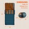 Kelty Wayback 20F Degree Flannel Lined Rectangular Sleeping Bag (Pond)