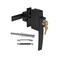 Brixwell 17-71K Push Button Latch with Key Black