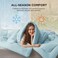 Bedsure Comforter Duvet Insert, Quilted Bedding Blanket, Oeko-Tex