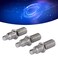 Kimiss 3PCS 3/8 to 1/4in Male Threaded Screw Adapter Camera Tripod Mount Double Sided Standard Mounting Camera Screw Adapter Thread Camera Tripod Conversion Tripod Screw for Tripod Ptz