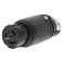 Hubbell Lckcon, Strt;50 a; Blk; White, Nyl, Non-Nema CS8264C - 1 Each