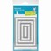Lawn Fawn Lawn Cuts Custom Craft Die - Small Stitched Rectangle Stackables (LF768)