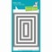 Lawn Fawn Lawn Cuts Custom Craft Die - Small Stitched Rectangle Stackables (LF768)