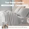 Intelligent Design Cotton Blend Jersey Knit Sheet Set King Size, Grey