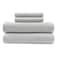 Intelligent Design Cotton Blend Jersey Knit Sheet Set King Size, Grey