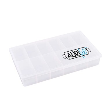 Aurifil Empty Thread Case for up to 12 Large Thread Spools, Stackable (One (1) Case)
