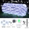 Jnaurb Solar Rope Lights, 66FT 200LED Solar String Lights, 8 Modes, Waterproof