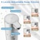Gotofine Automatic Foaming Soap Dispenser, 4-Level Adjustable Foam, Wall Mount